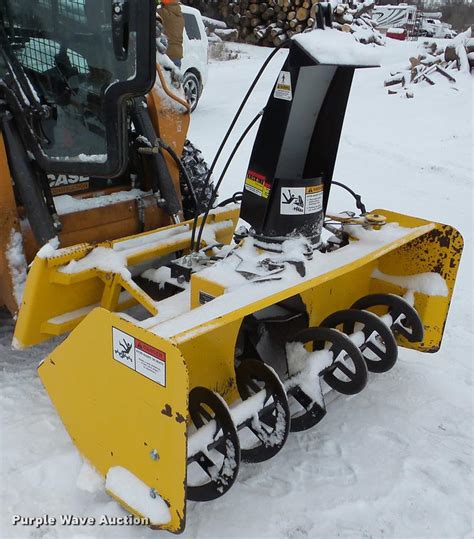 erskine snowblower skid steer|erskine pull behind snowblower.